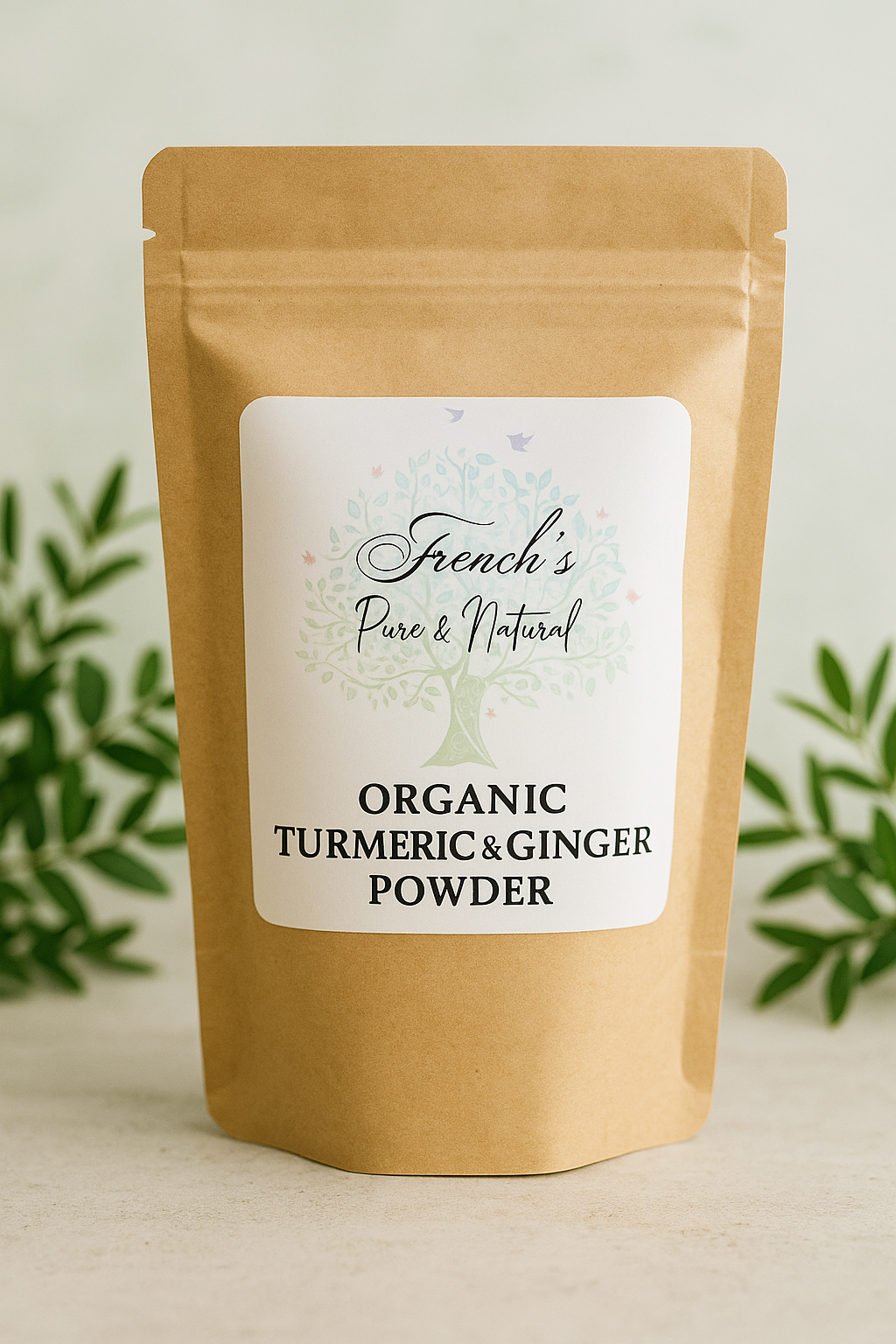 Turmeric and Ginger Powder Mixture Refill (Paper Bag)