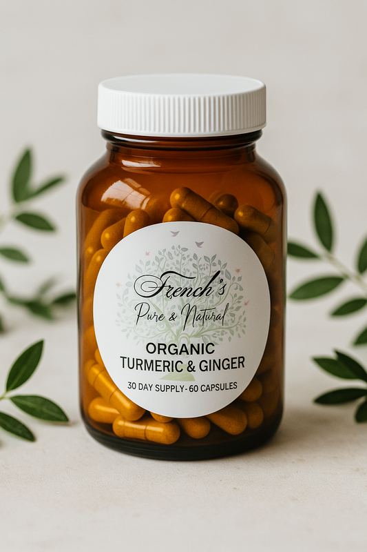 Turmeric and Ginger Powder Capsules - 30 day supply